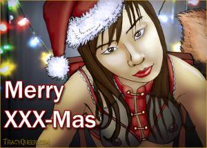 Tracy Queen - Merry XXX-Mas - Christmas Card! - 2012-12-25-web