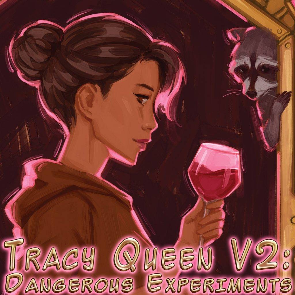 tracy queen v2 dangerous experiments cover art by tangmo cecchini square logo